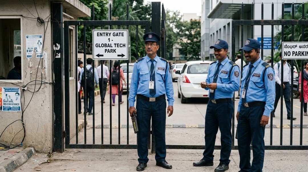 Security Guards in Uniform
