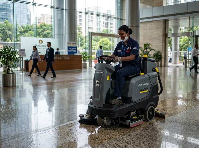 Office Floor Cleaning