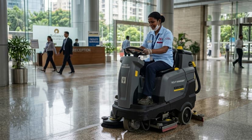 Office Floor Cleaning